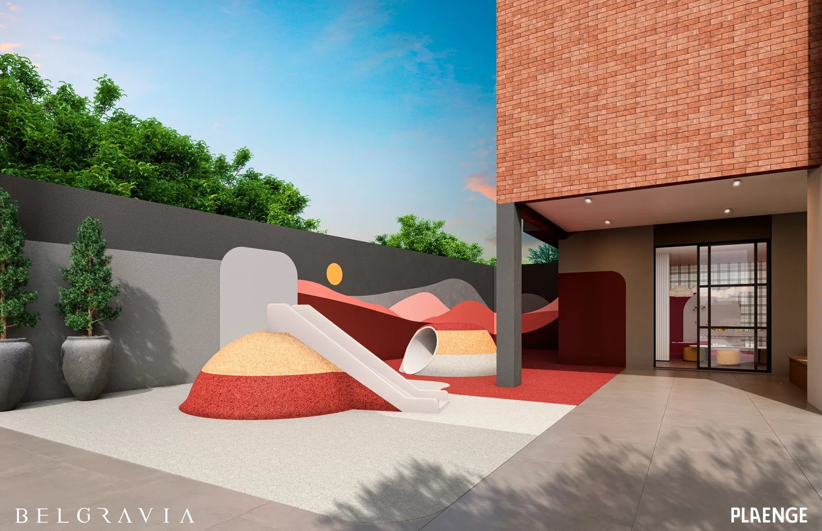Playground do Belgravia Plaenge