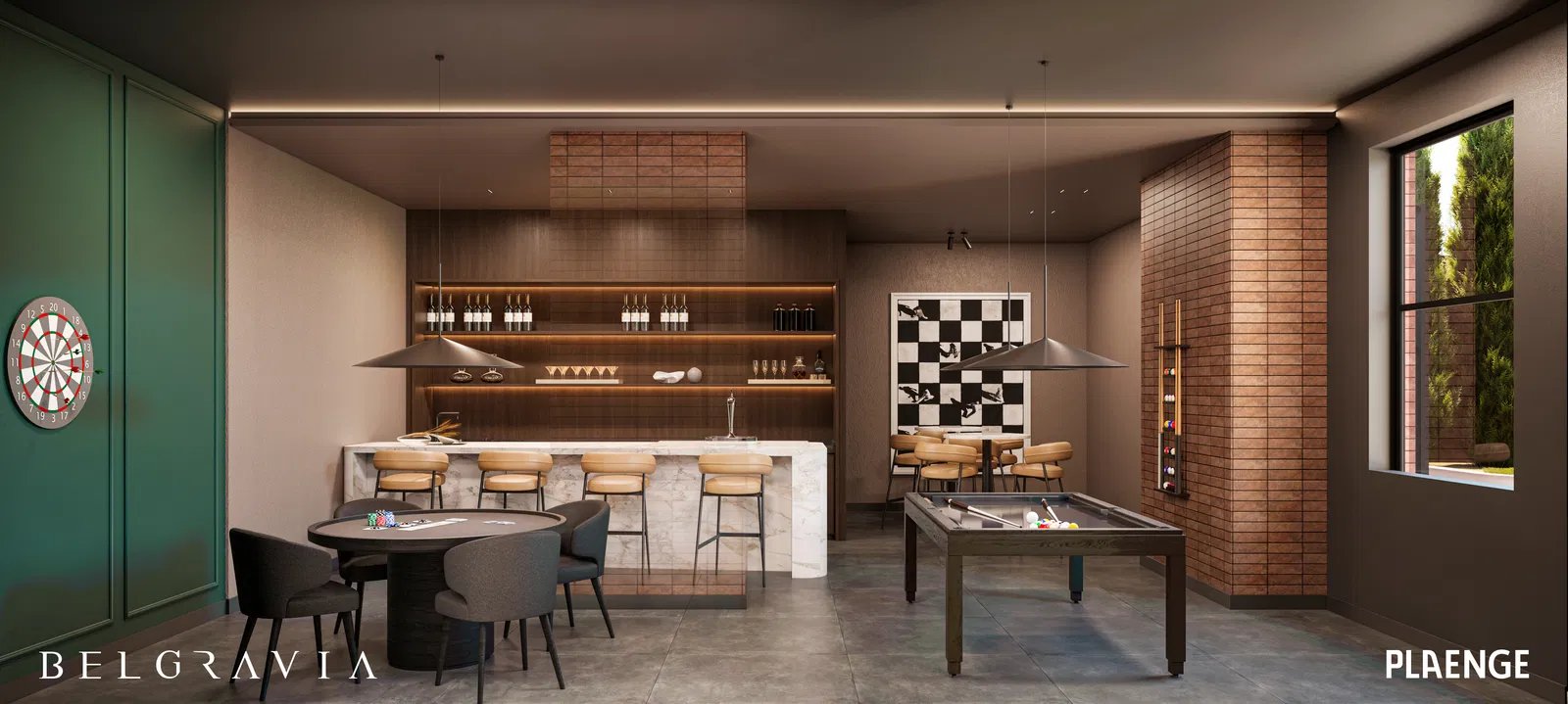 Pub e Lounge do Belgravia Plaenge